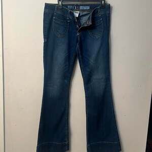 Women's Blue and Navy Jeans